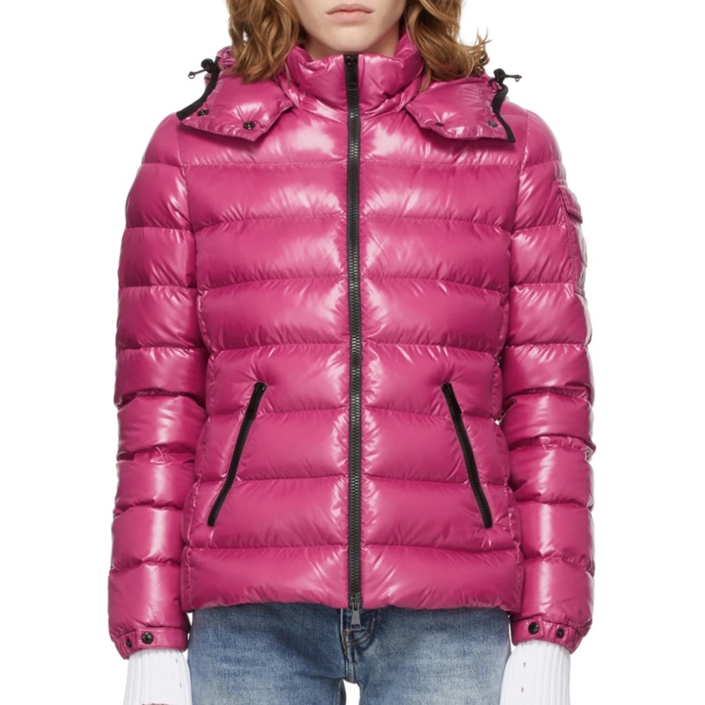 MONCLER Pink Down Bady Jacket